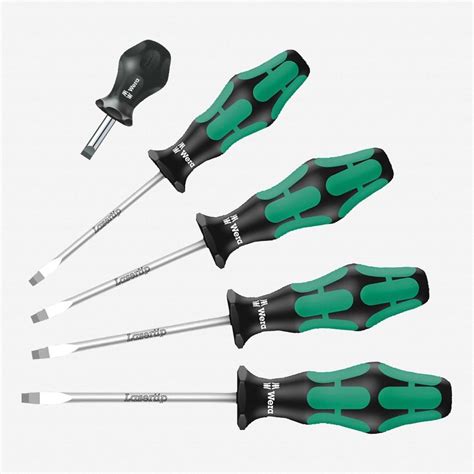 Wera Screwdriver Set 5pc Sl 3343365 5346302001