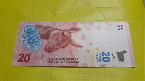 Capicua Billete Guanaco 20 Pesos Sin Circular En Venta En Malvinas