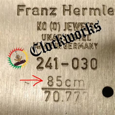 Mechanical Clock Movement Identification - How to Identify to order parts - Clockworks