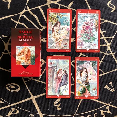 Tarot Of Sexual Magic Cards Deck 78pcs Tarot Cards Etsy