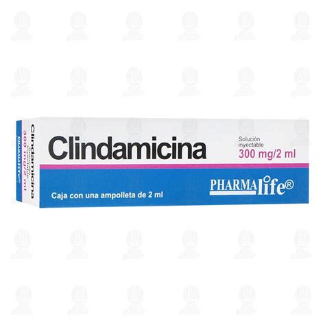 Clindamicina 300mg 2ml 1 Ampolleta Pharmalife