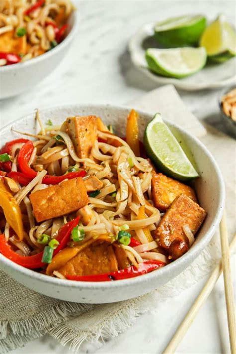 Easy Vegan Pad Thai My Darling Vegan