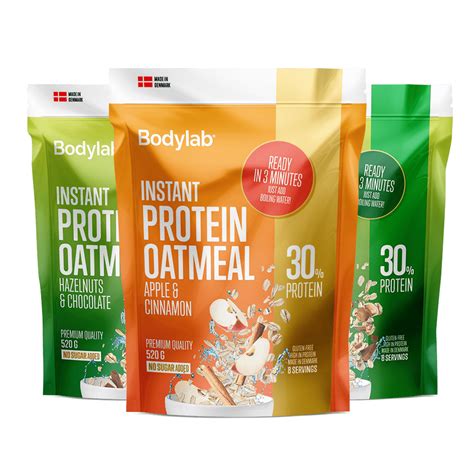 Instant Protein Oatmeal 520 g køb her Bodylab