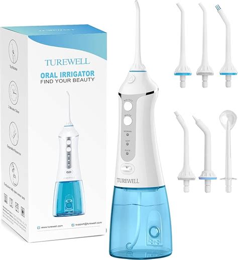 Turewell Hydropulseur Jet Dentaire Portable Irrigateur Oral Avec