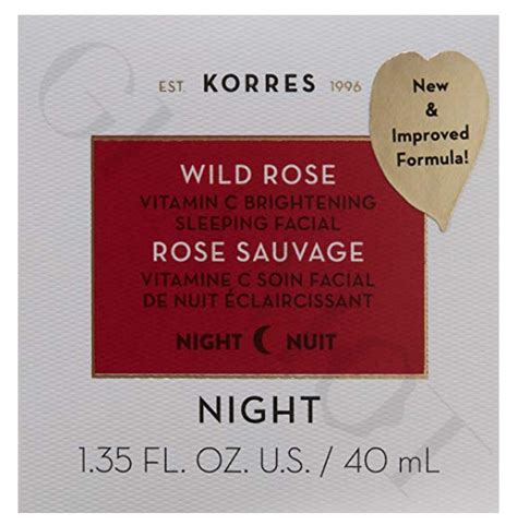 Korres Wild Rose Sleeping Facial Night Care Glamot