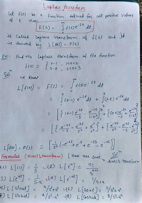 SOLUTION Laplace Transformation And Dirac Delta Function Studypool