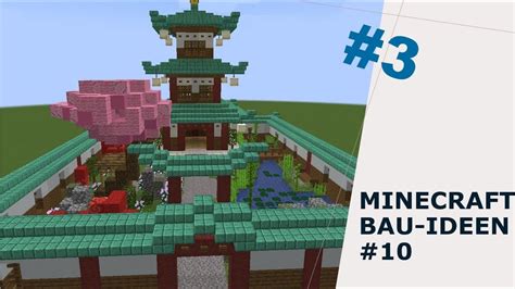 Minecraft Japanischen Tempel Bauen 3 Tutorial Bau Ideen 10 YouTube