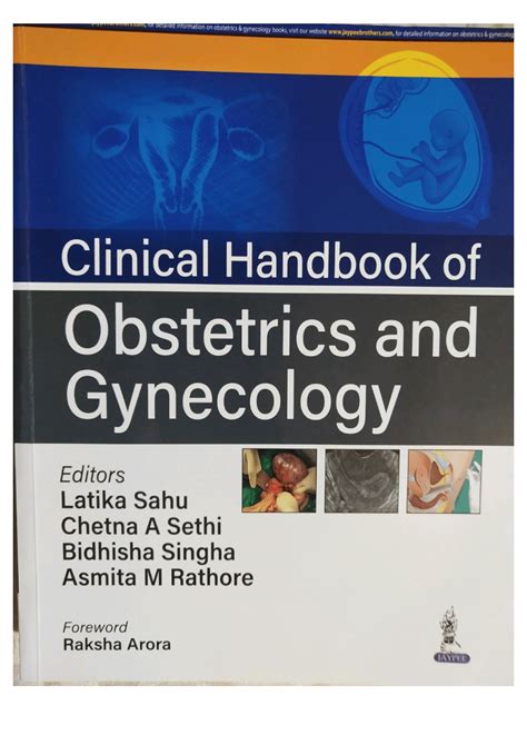 PDF Clinical Handbook Of Obstetrics Gynecology