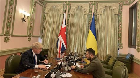 Boris Johnson Se Planta En Kiev Para Reunirse Con Zelenski As