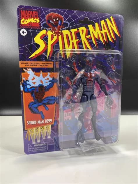 Spider Man 2099 Marvel Legends Retro 6 Inch Action Figure Hasbro Miguel