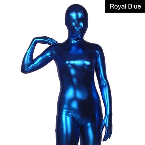 Buy Best And Latest Product Type Unisex Shiny Metallic Zentai Skin