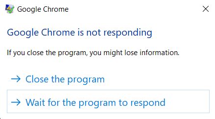 How To Fix It When Google Chrome Is Not Responding The Tech Edvocate