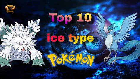 Top Strongest Ice Type Pokemon Of All Time By Legend Anime Youtube