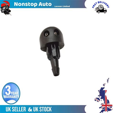 Car Front Windscreen Wiper Washer Nozzle Jet For Renault Clio Mk