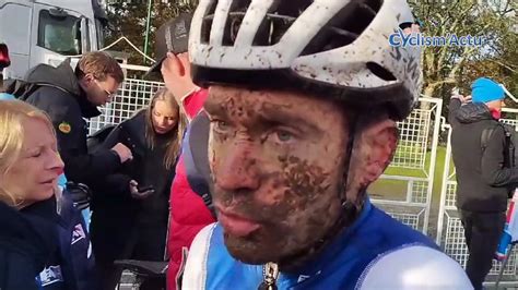 Cyclo cross Championnats d Europe Pontchâteau 2023 David Menut