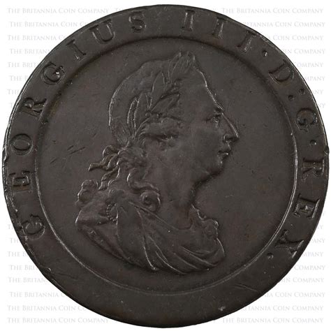 George Iii Copper Cartwheel Penny The Britannia Coin Company