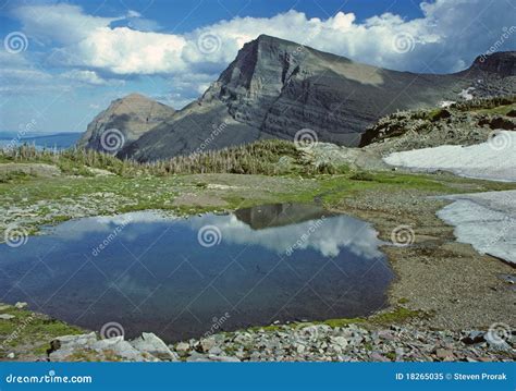 A Small Pond On The Mountain Top Stock Image Image Of Wildernss Pond