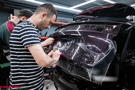 Chery Tiggo 8 Pro Max: оклейка защитной полиуретановой пленкой ...