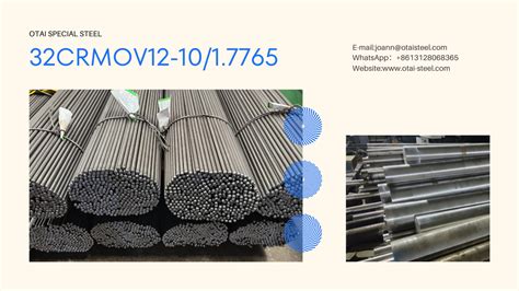 32CrMoV12 10 1 7765 Alloy Steel 1 2343 1 2738 M2 Dongguan Otai