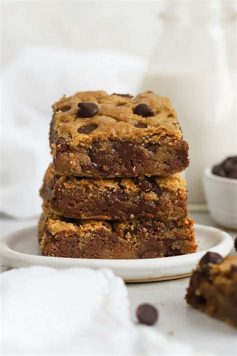 Gluten Free Chocolate Chip Cookie Bars Easy Recipe