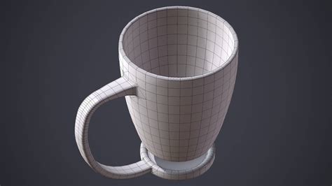 Coffee Mug 3d Model By Polygun