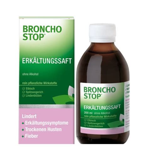 Bronchostop Erk Ltungssaft Marien Apotheke