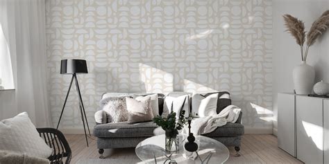 Shop Aesthetic Shapes Wallpaper - Unique and Stylish | Happywall