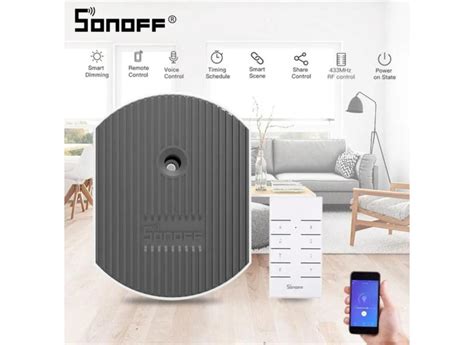 Sonoff D1 Interruptor Inteligente Dimmer Wi Fi E Rf433mhz O Melhor