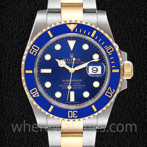 Rolex Submariner Pour Des Hommes Lb Mm Cadran Bleu