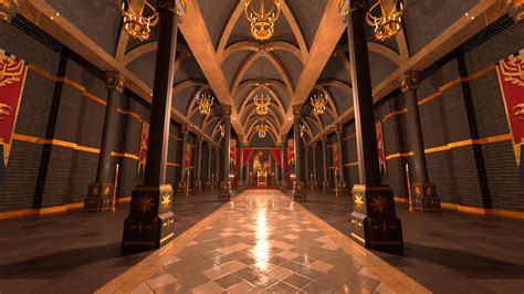 Gothic Throne Room