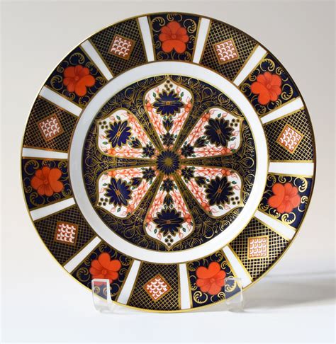 Vintage Old Imari Plate Royal Crown Derby England 22cm 8 5 Etsy UK