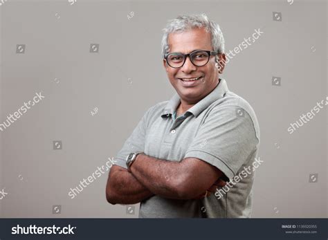 Middle Aged Man Pleasant Face Expression Stock Photo 1139320355 ...