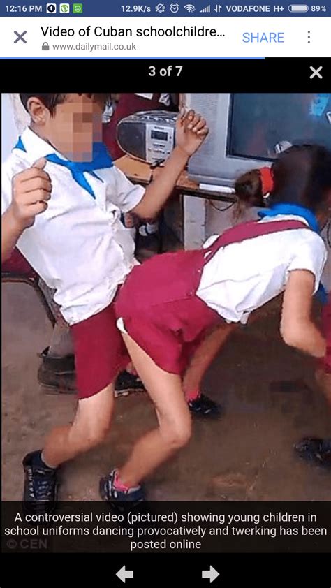 A Video Of Obscene Dance By Small Cuban Students In School Brew An