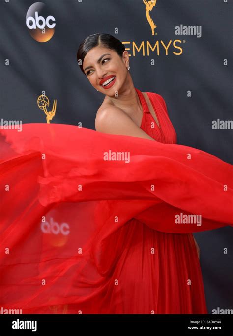 Los Angeles Ca September 18 2016 Actress Priyanka Chopra At The 68th Primetime Emmy Awards