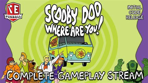 Spooky Pinball S Scooby Doo Gameplay Stream Initial Code Release