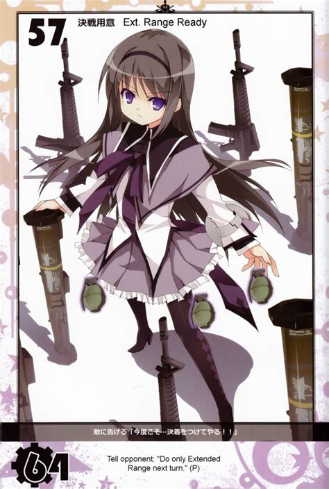 The Big Imageboard Tbib 1girl Akemi Homura Akemi Homura Magical