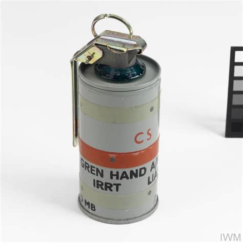 Grenade Hand Anti Riot Irritant L1a2 Cs Gas Imperial War Museums