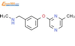 N Methyl 1 3 6 Methylpyrazin 2 Yl Oxy Phenyl Methanamine 912569 66 5