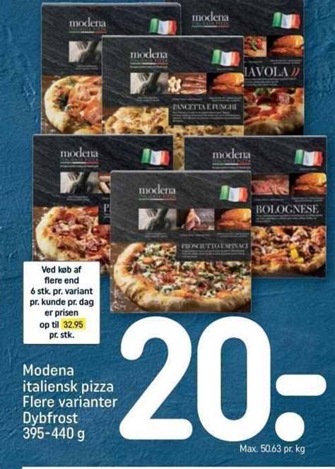 Modena Italiensk Pizza Tilbud Hos Rema