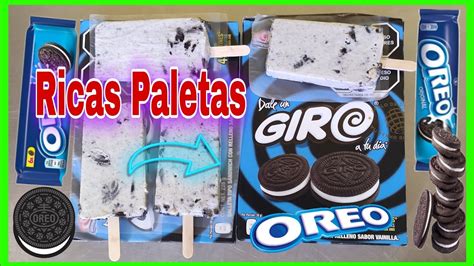 Paletas De Galleta Oreo Giro Como Preparar Estas Deliciosas Paletas