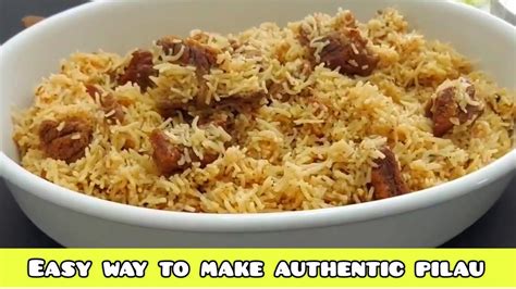 Simple And Easy Mutton Pulao Recipe Mutton Yakhni Pulao Recipe Eid