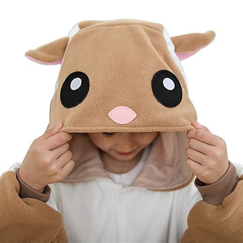 Fliegendes Eichhörnchen Kostüme Pyjamas Tier Onesie für Erwachsene und