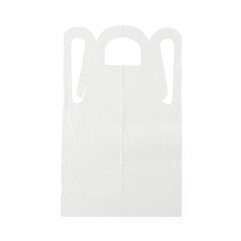 Medline Disposable Polyethylene Apron 28x 46 Non24274