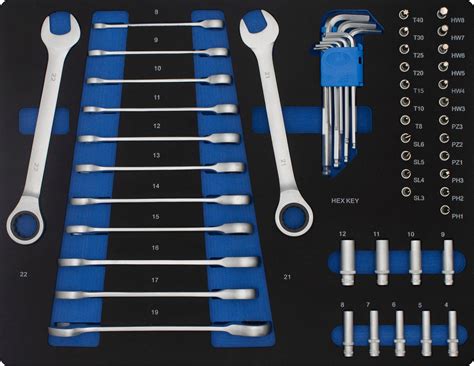 Bandejas De Herramientas Para Carro De Taller Pzs Eva