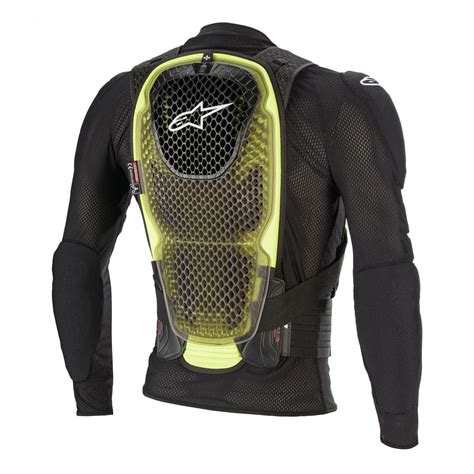 Gilet De Protection Alpinestars Bionic Pro V2 Noir Jaune Fluo