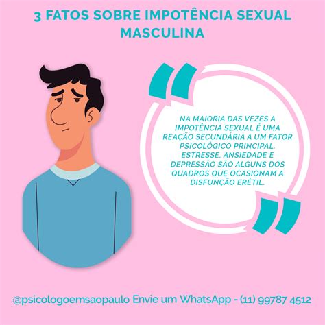 Fatos Sobre Impot Ncia Sexual Masculina