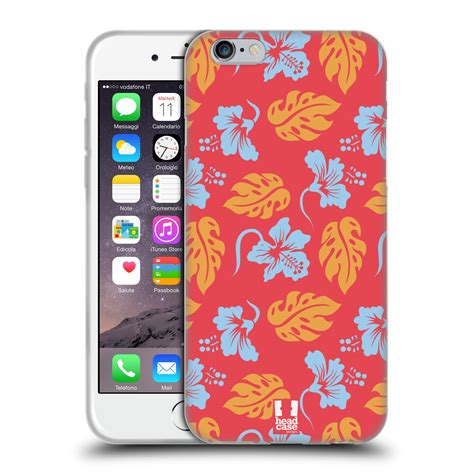 Head Case Designs Hawaiian Patterns Soft Gel Case For Apple Iphone Phones Ebay