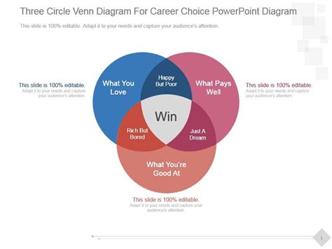 Venn Diagram Career Choice Analysis