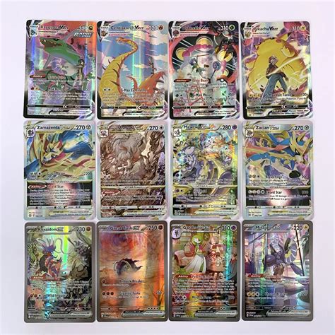 Holographic Pokemon Cards Scarlet And Violet Miraidon Koraidon Ex