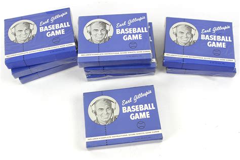 Lot Detail Earl Gillespie Milwaukee Brave Baseball Games Lot